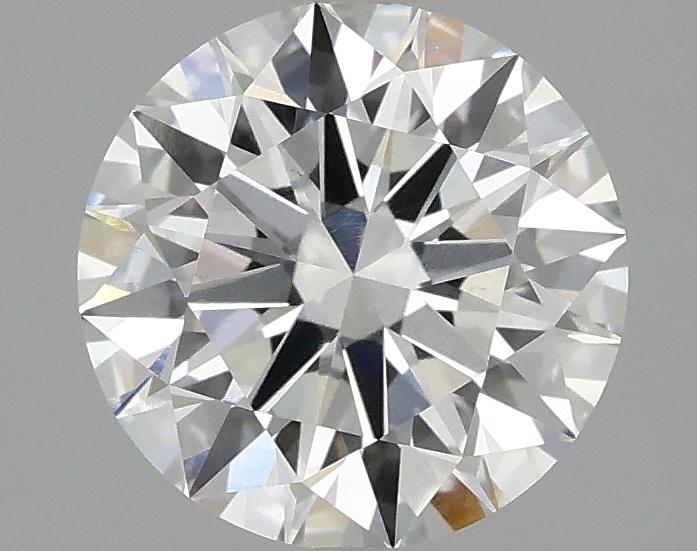 2.07 Carat Round Shaped Ideal Cut VVS2 IGI Certified Lab Grown Diamond