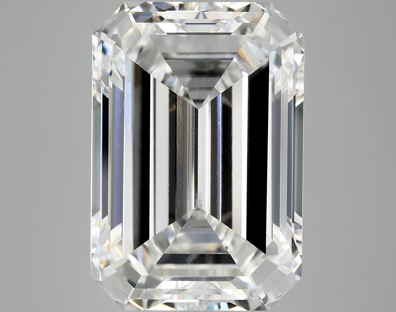 10.06 Carat Emerald Shaped Ideal Cut VVS2 IGI Certified Lab Grown Diamond