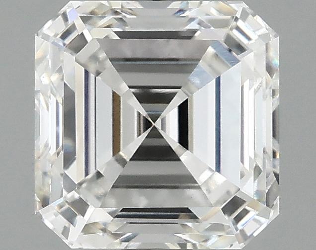 1.9 Carat Asscher Shaped Ideal Cut VVS2 IGI Certified Lab Grown Diamond