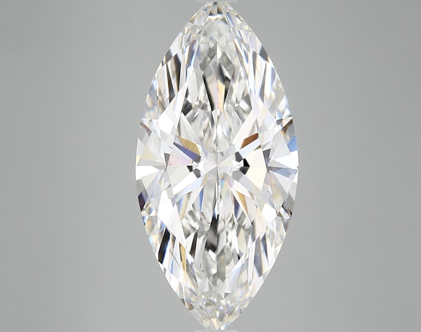 4.79 Carat Marquise Shaped Excellent Cut VS2 IGI Certified Lab Grown Diamond