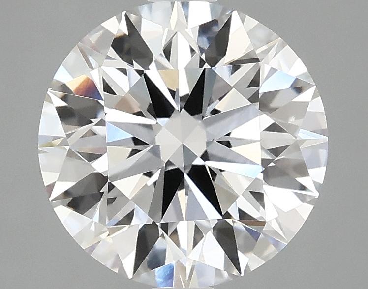 2.57 Carat Round Shaped Ideal Cut VVS2 IGI Certified Lab Grown Diamond