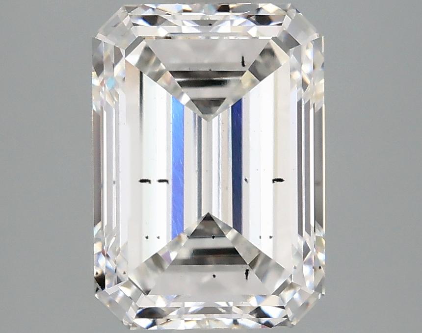 3.0 Carat Emerald Shaped Ideal Cut SI1 IGI Certified Lab Grown Diamond
