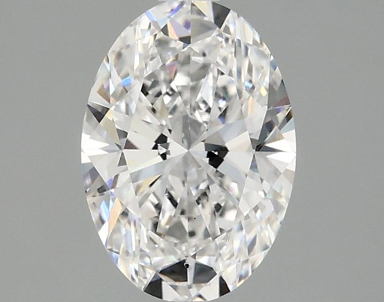 1.55 Carat Oval Shaped Ideal Cut VS2 IGI Certified Lab Grown Diamond