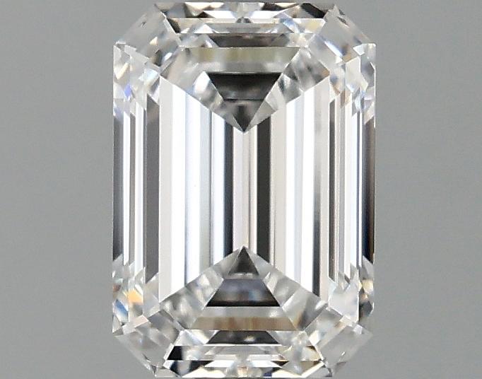 0.99 Carat Emerald Shaped Ideal Cut VVS2 IGI Certified Lab Grown Diamond