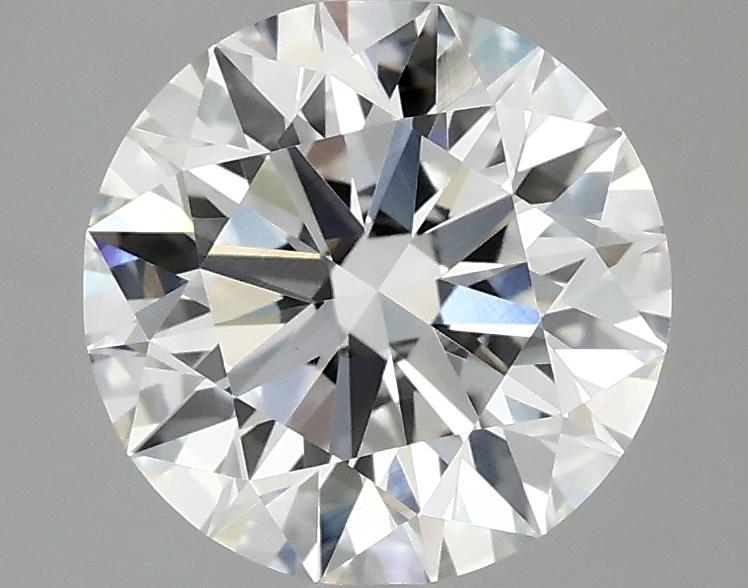 2.55 Carat Round Shaped Ideal Cut VVS2 IGI Certified Lab Grown Diamond