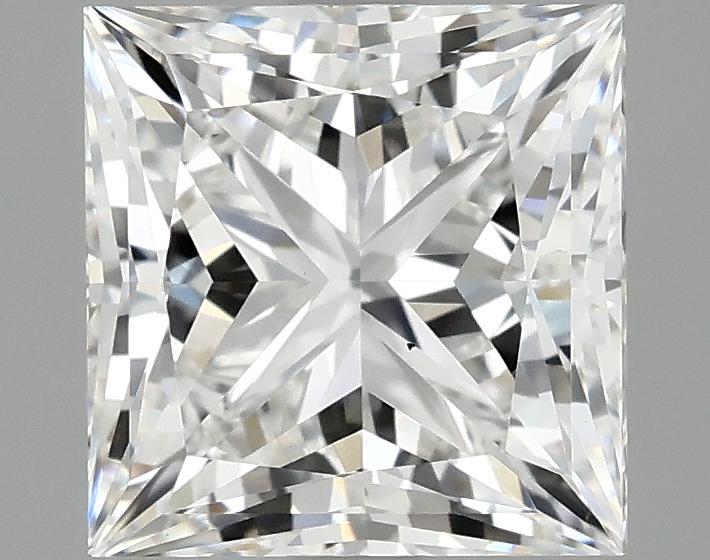 2.05 Carat Princess Shaped Ideal Cut VS2 IGI Certified Lab Grown Diamond