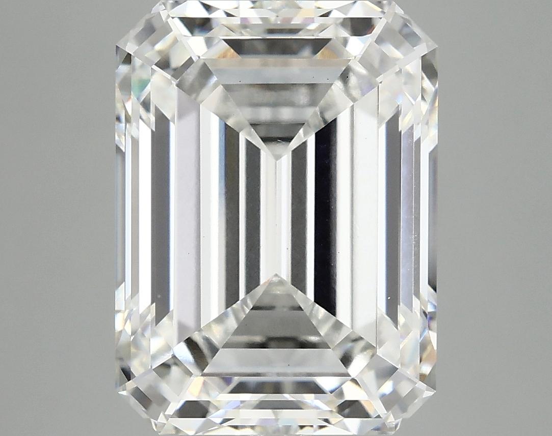 7.59 Carat Emerald Shaped Excellent Cut VS1 IGI Certified Lab Grown Diamond