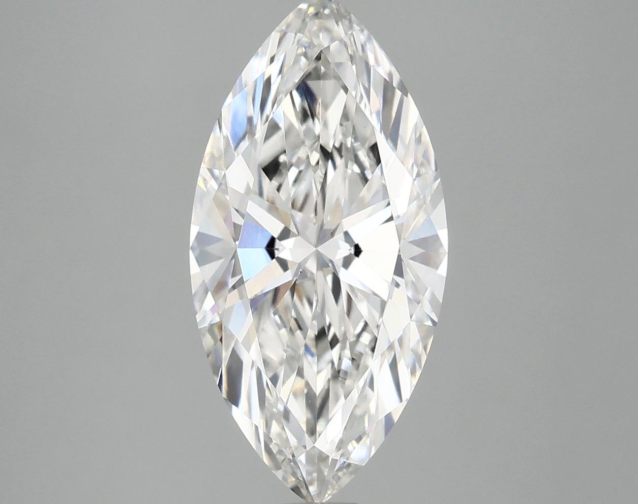2.98 Carat Marquise Shaped Ideal Cut VS1 IGI Certified Lab Grown Diamond