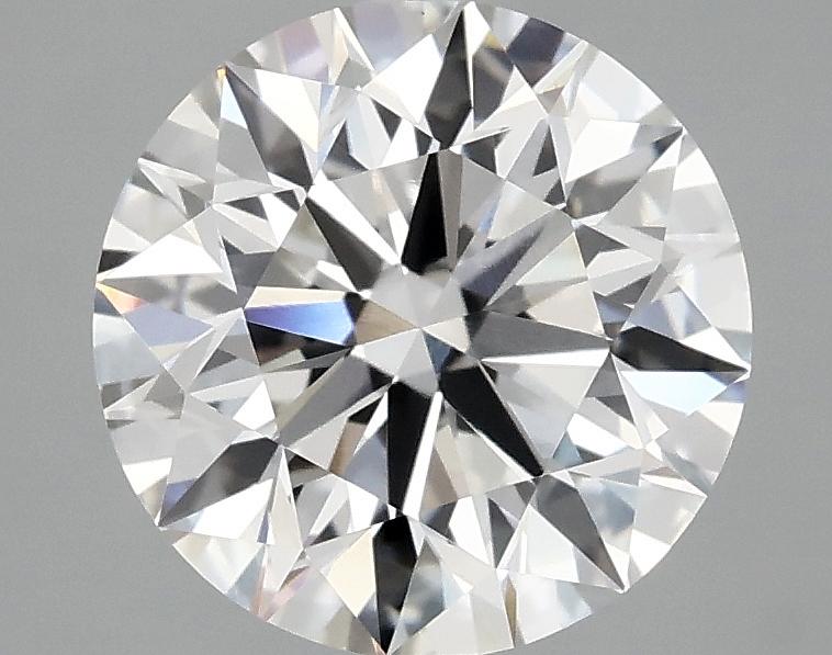 2.55 Carat Round Shaped Excellent Cut VVS2 IGI Certified Lab Grown Diamond