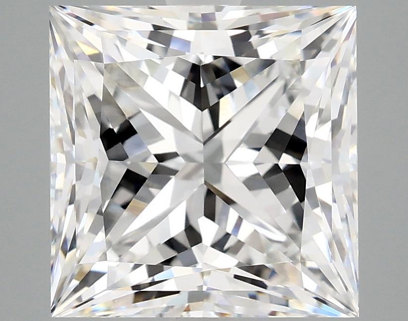 4.84 Carat Princess Shaped Ideal Cut VVS2 IGI Certified Lab Grown Diamond