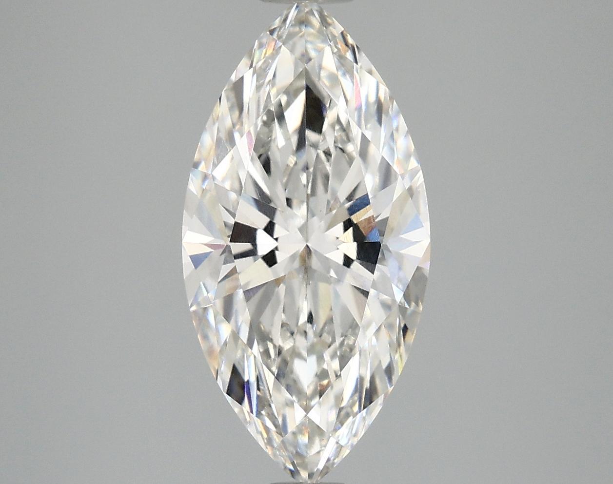 2.93 Carat Marquise Shaped Ideal Cut VS1 IGI Certified Lab Grown Diamond