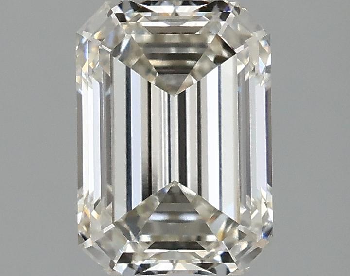 2.02 Carat Emerald Shaped Ideal Cut VVS2 IGI Certified Lab Grown Diamond