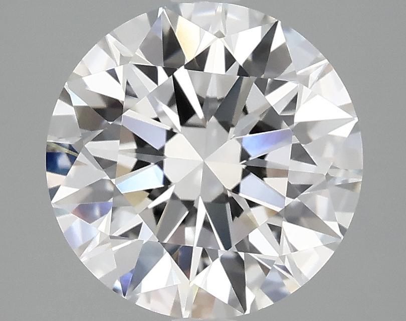 3.09 Carat Round Shaped Ideal Cut VVS2 IGI Certified Lab Grown Diamond
