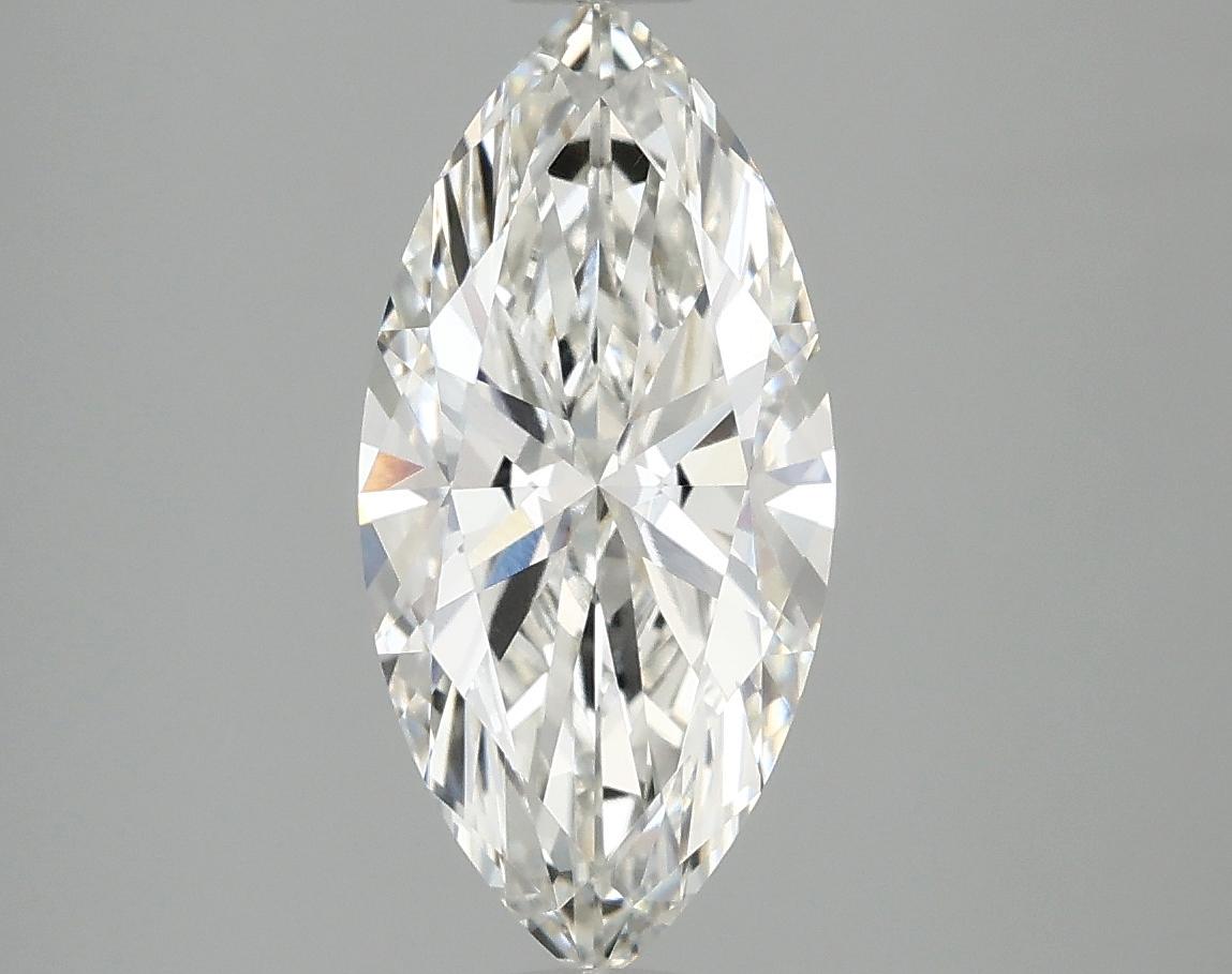 2.0 Carat Marquise Shaped Excellent Cut VVS2 IGI Certified Lab Grown Diamond