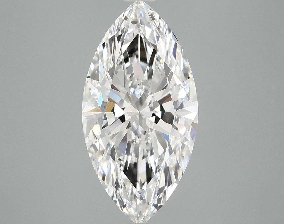 3.1 Carat Marquise Shaped Ideal Cut VVS2 IGI Certified Lab Grown Diamond