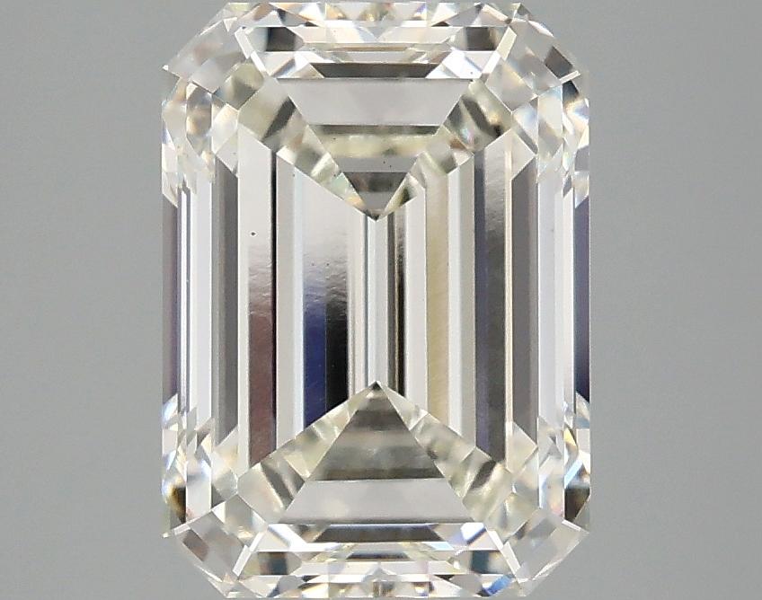 3.08 Carat Emerald Shaped Excellent Cut VS1 IGI Certified Lab Grown Diamond