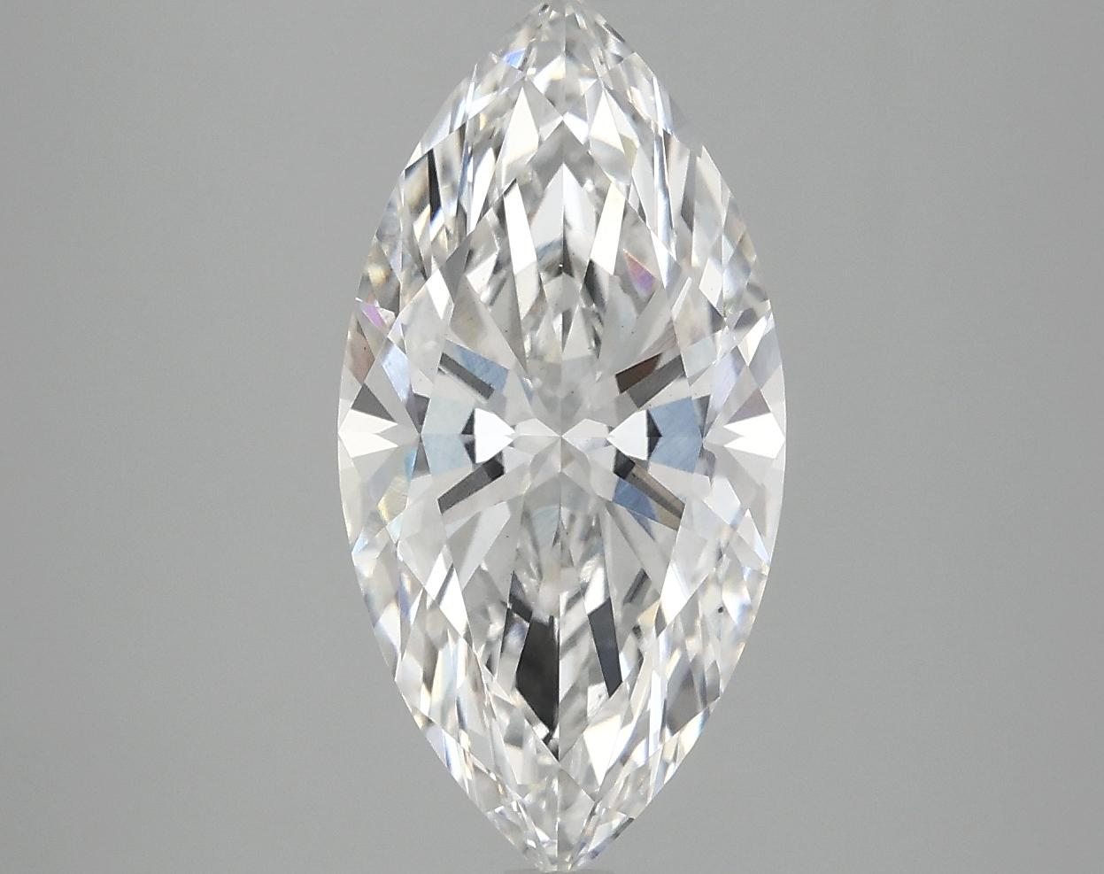 3.08 Carat Marquise Shaped Ideal Cut VS1 IGI Certified Lab Grown Diamond