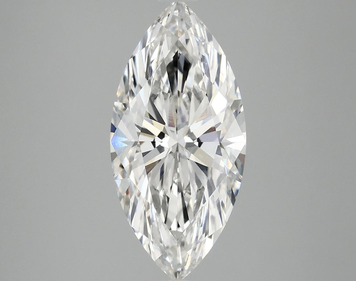 3.04 Carat Marquise Shaped Excellent Cut VS1 IGI Certified Lab Grown Diamond