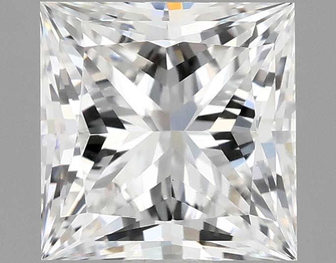 1.55 Carat Princess Shaped Ideal Cut VS1 IGI Certified Lab Grown Diamond