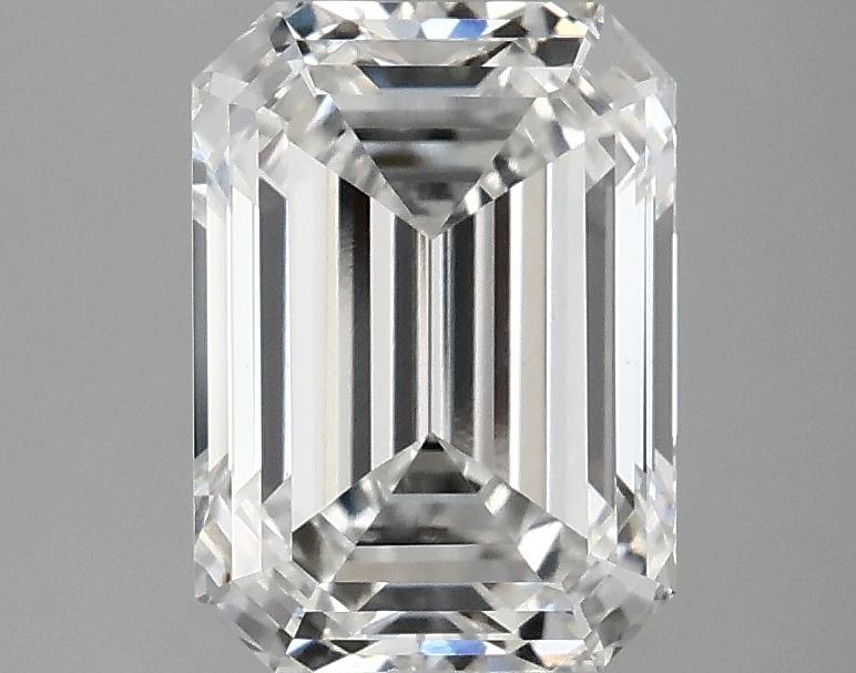 2.51 Carat Emerald Shaped Excellent Cut VS1 IGI Certified Lab Grown Diamond