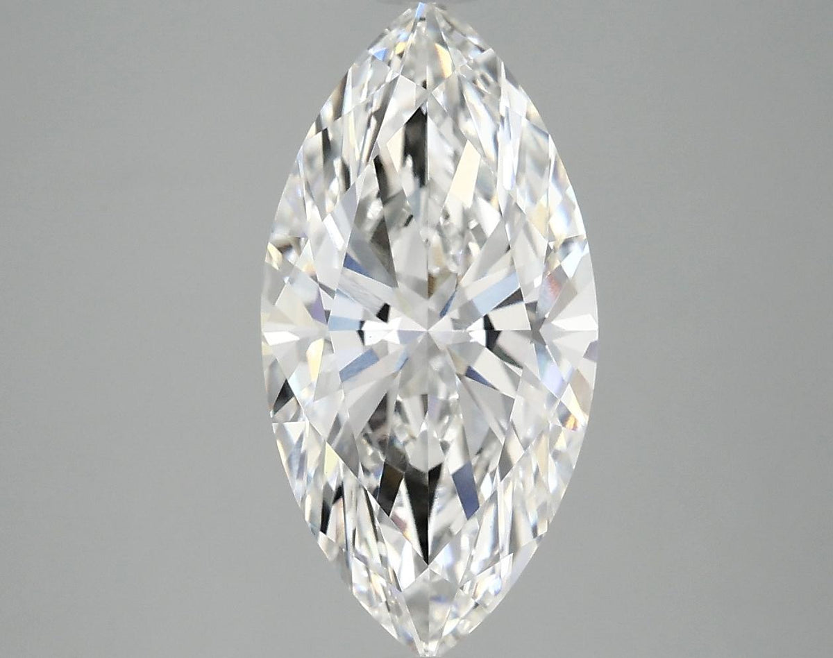 3.17 Carat Marquise Shaped Ideal Cut VVS2 IGI Certified Lab Grown Diamond