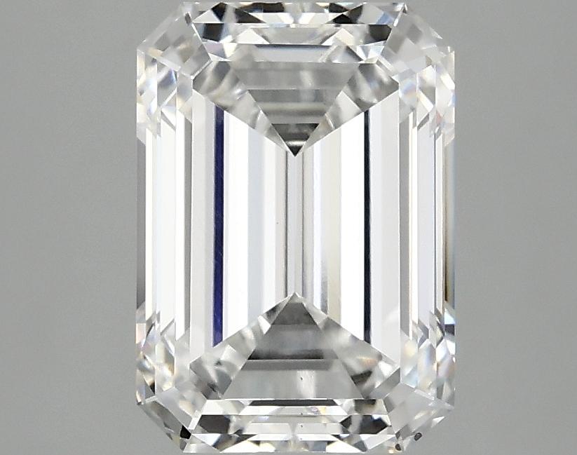 3.01 Carat Emerald Shaped Ideal Cut VS2 IGI Certified Lab Grown Diamond