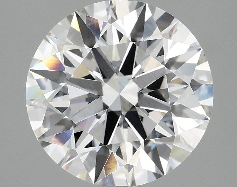 3.09 Carat Round Shaped Ideal Cut VVS2 IGI Certified Lab Grown Diamond