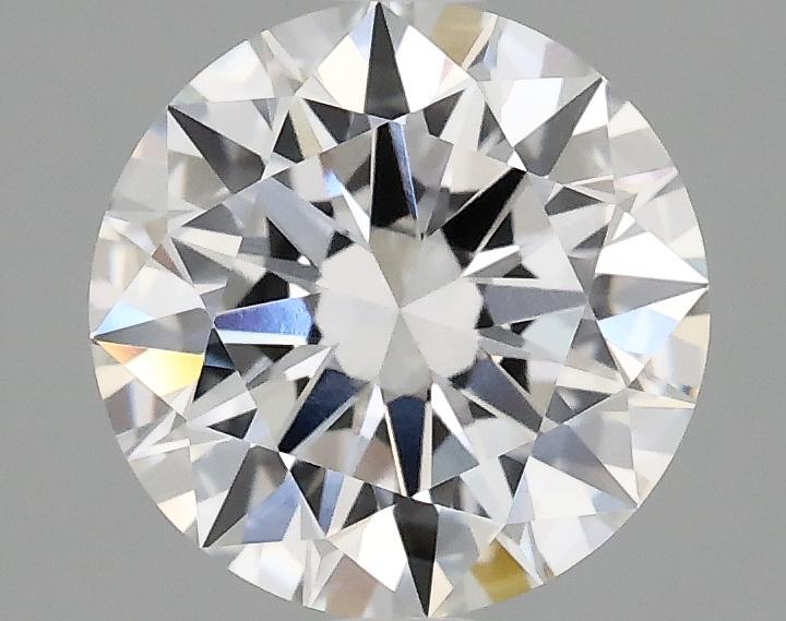 2.07 Carat Round Shaped Excellent Cut VVS2 IGI Certified Lab Grown Diamond