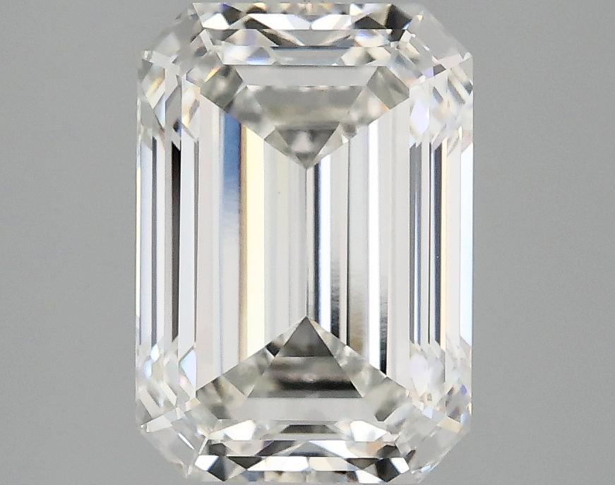 3.01 Carat Emerald Shaped Ideal Cut VVS2 IGI Certified Lab Grown Diamond