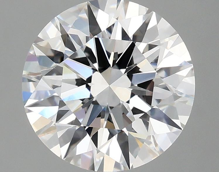 2.5 Carat Round Shaped Ideal Cut VVS2 IGI Certified Lab Grown Diamond