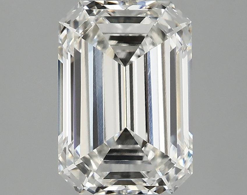 3.05 Carat Emerald Shaped Ideal Cut VVS2 IGI Certified Lab Grown Diamond