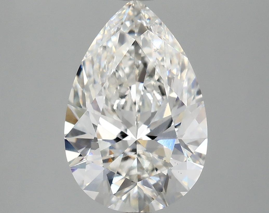 3.06 Carat Pear Shaped Excellent Cut VS1 IGI Certified Lab Grown Diamond