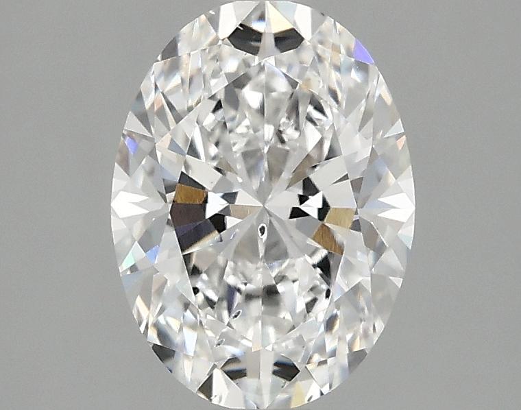 1.62 Carat Oval Shaped Excellent Cut SI1 IGI Certified Lab Grown Diamond