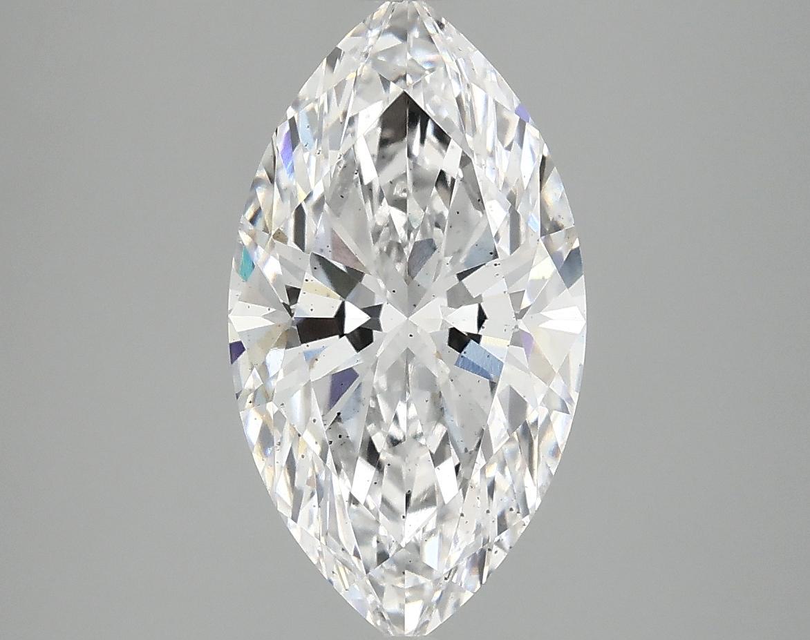 3.04 Carat Marquise Shaped Excellent Cut SI1 IGI Certified Lab Grown Diamond