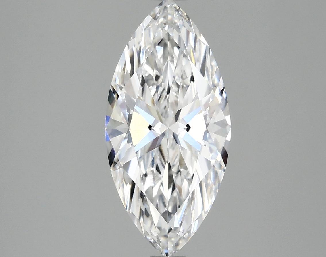 1.97 Carat Marquise Shaped Excellent Cut VVS2 IGI Certified Lab Grown Diamond