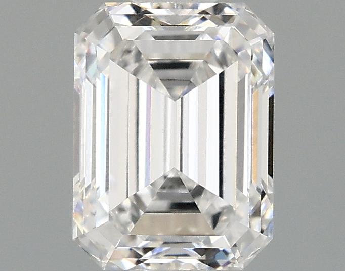 0.98 Carat Emerald Shaped Excellent Cut VVS2 IGI Certified Lab Grown Diamond