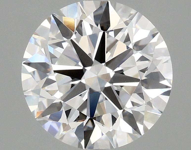 2.53 Carat Round Shaped Excellent Cut VVS2 IGI Certified Lab Grown Diamond