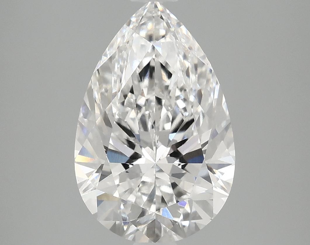 3.09 Carat Pear Shaped Excellent Cut VS1 IGI Certified Lab Grown Diamond
