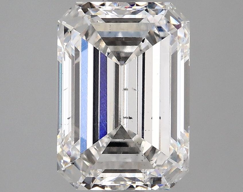 3.01 Carat Emerald Shaped Ideal Cut SI1 IGI Certified Lab Grown Diamond