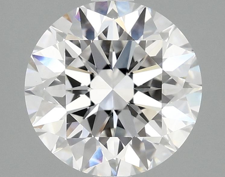 2.55 Carat Round Shaped Excellent Cut VVS2 IGI Certified Lab Grown Diamond