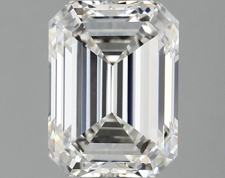 2.08 Carat Emerald Shaped Excellent Cut VVS1 IGI Certified Lab Grown Diamond