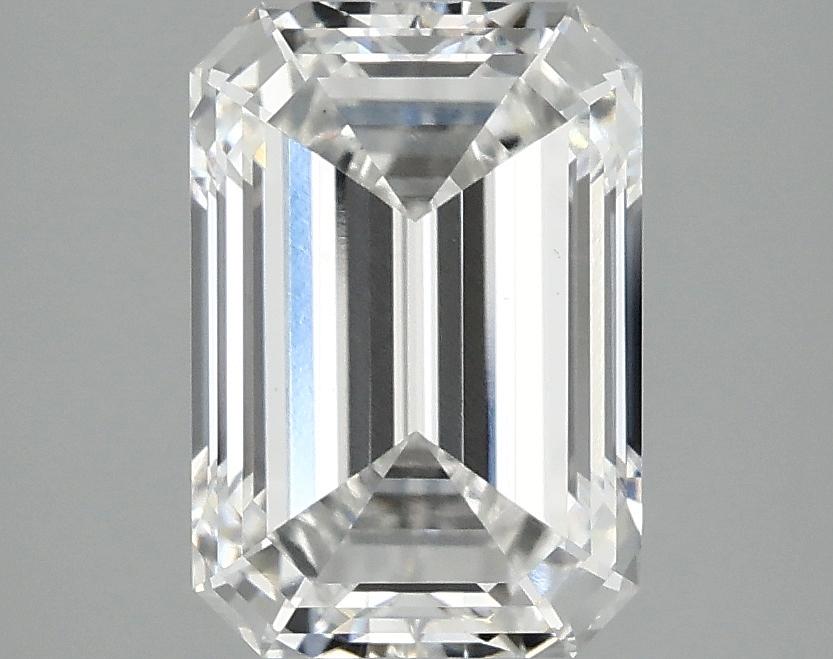2.92 Carat Emerald Shaped Ideal Cut VS1 IGI Certified Lab Grown Diamond