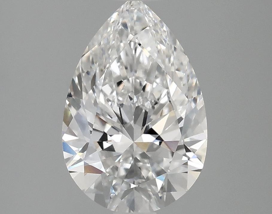 2.09 Carat Pear Shaped Excellent Cut VVS2 IGI Certified Lab Grown Diamond