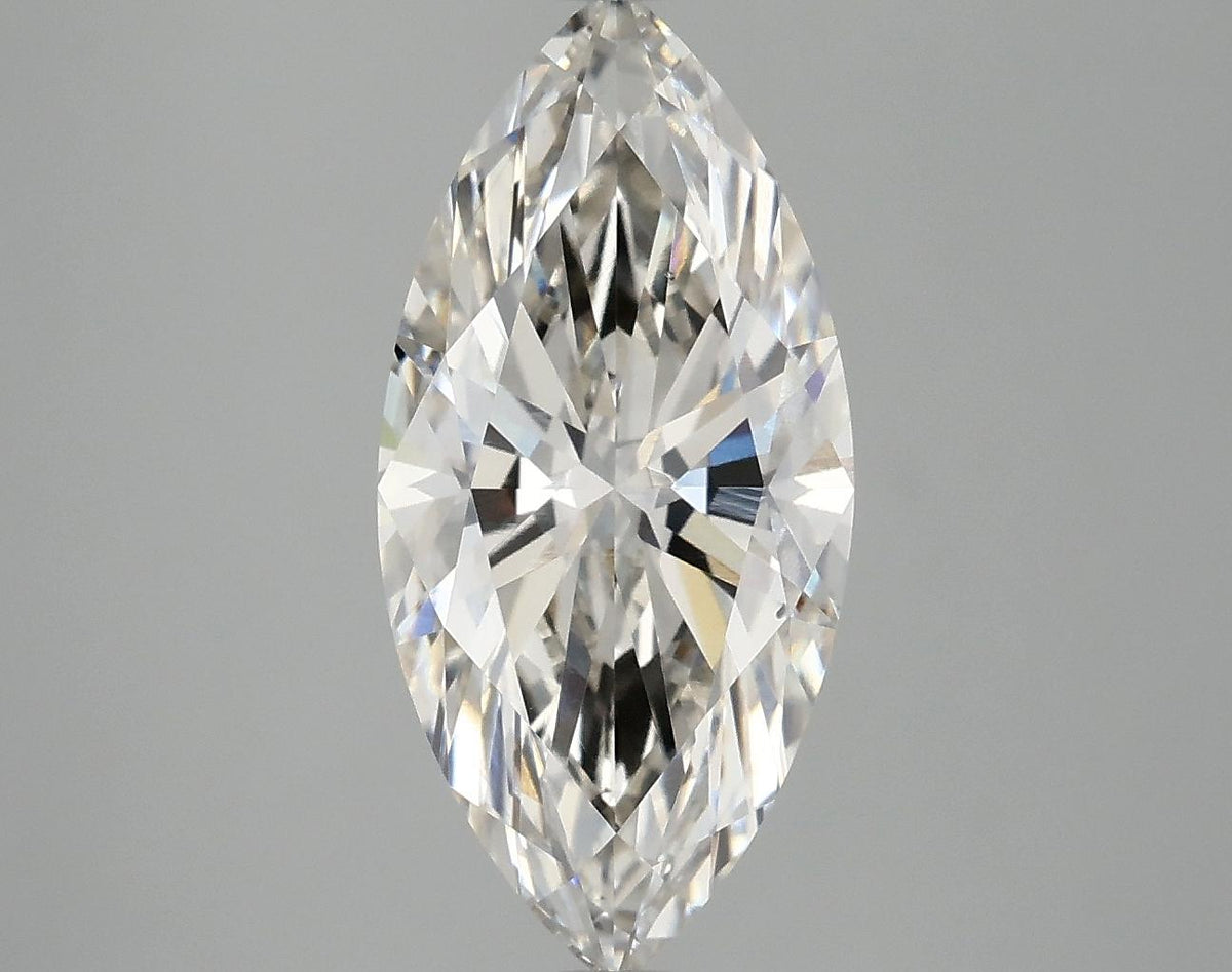 3.08 Carat Marquise Shaped Excellent Cut VS2 IGI Certified Lab Grown Diamond