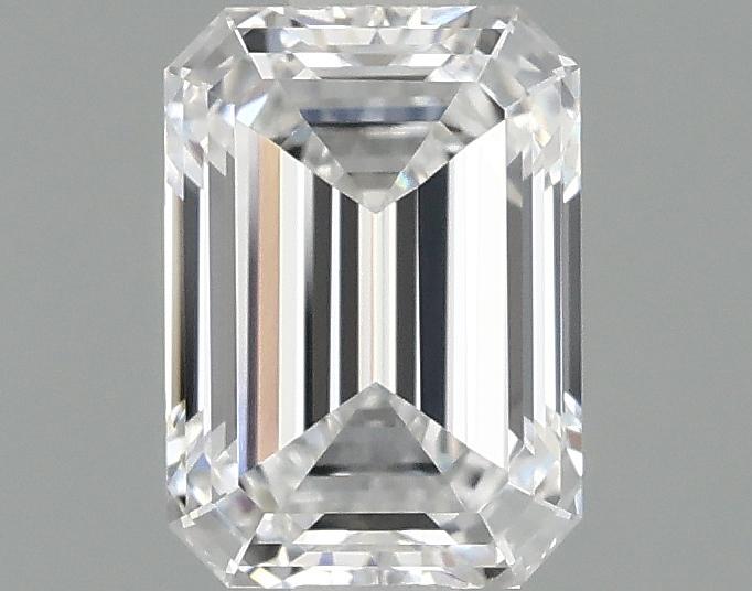 1.02 Carat Emerald Shaped Ideal Cut VVS2 IGI Certified Lab Grown Diamond