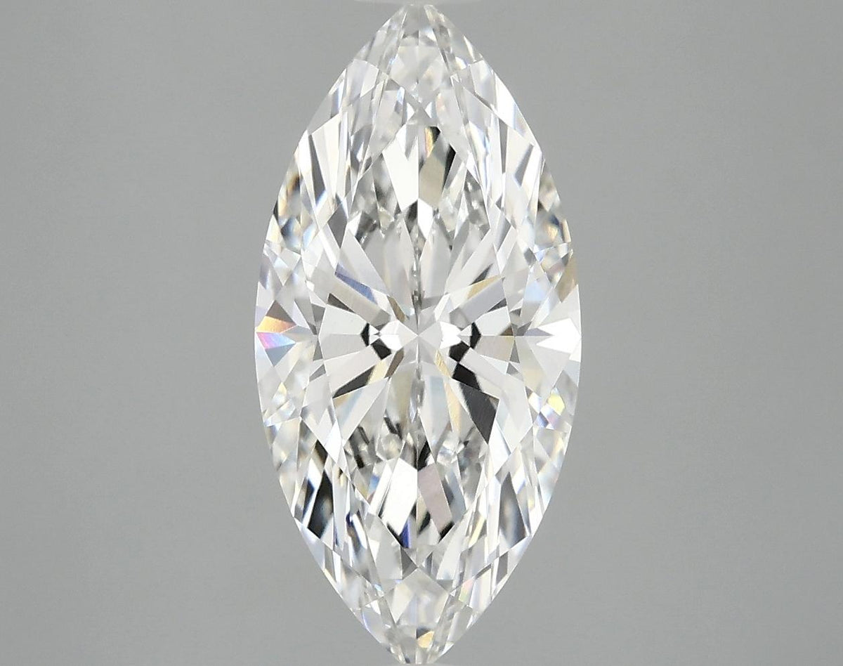 2.58 Carat Marquise Shaped Excellent Cut VVS2 IGI Certified Lab Grown Diamond
