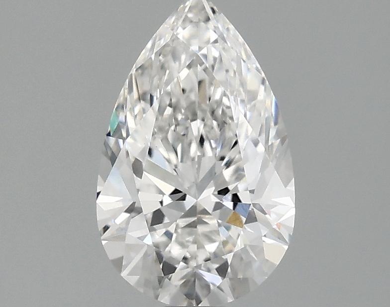 1.07 Carat Pear Shaped Ideal Cut VVS2 IGI Certified Lab Grown Diamond