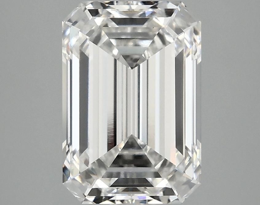 3.08 Carat Emerald Shaped Ideal Cut VS1 IGI Certified Lab Grown Diamond