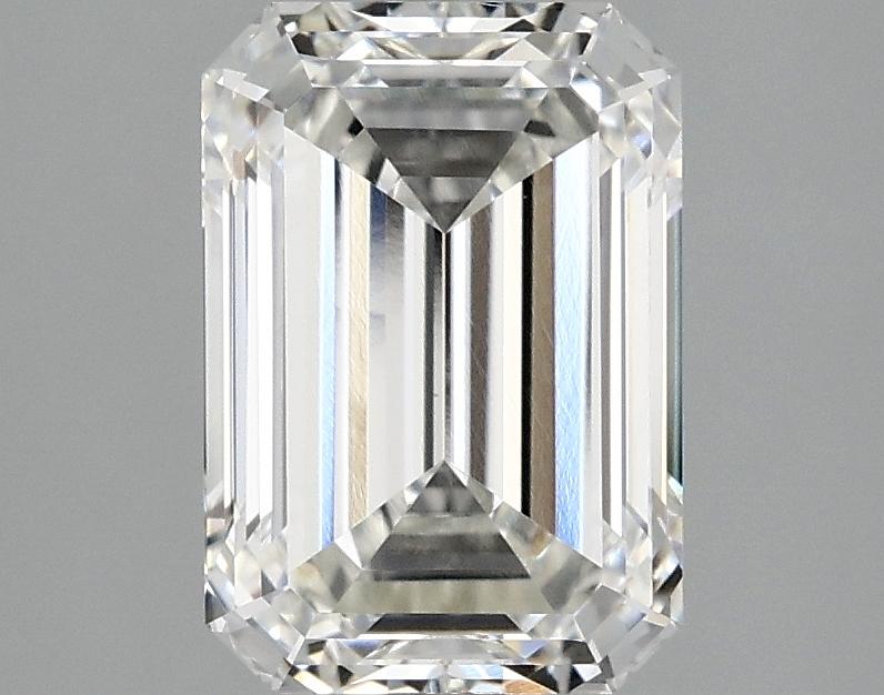 2.55 Carat Emerald Shaped Ideal Cut VS1 IGI Certified Lab Grown Diamond