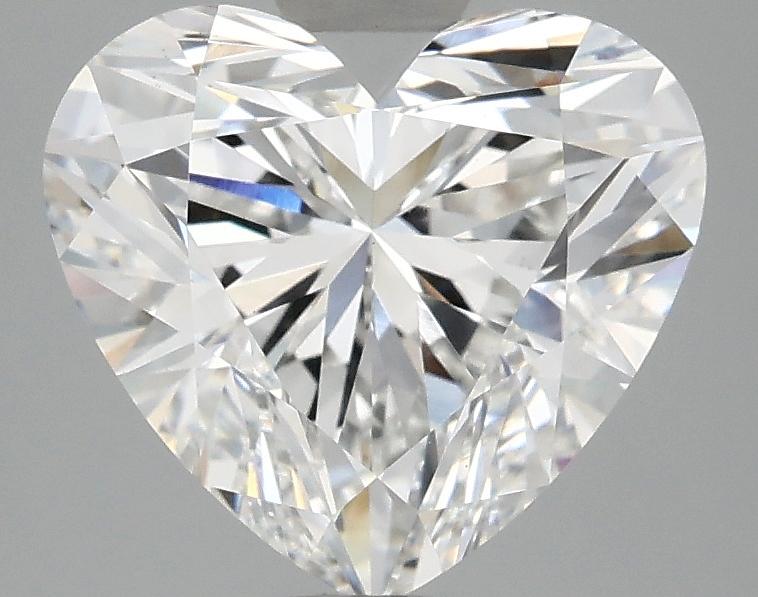 3.04 Carat Heart Shaped Ideal Cut VS1 IGI Certified Lab Grown Diamond